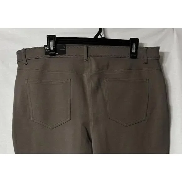 NWT So Slimming Chicos Slim Leg Peyton Womens Stretch Gray Pants‎ Trousers 3R - Picture 9 of 10